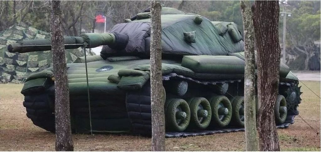 淄博军用充气坦克